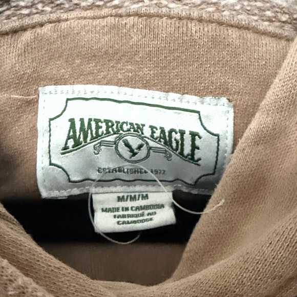 American Eagle Outfitters Beige Pullover Hoodie - Picture 2 of 6